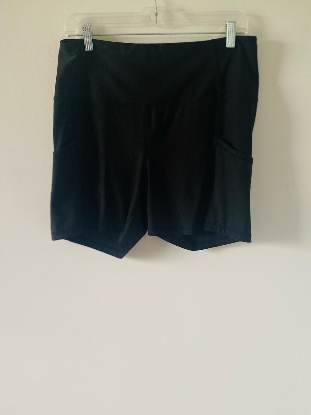 Reebok Black High-Rise Bike Shorts, Workout, Athleisure, Athletic, Hiking SizeXL